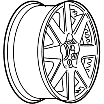2004 Buick Rendezvous Spare Wheel - 12490098