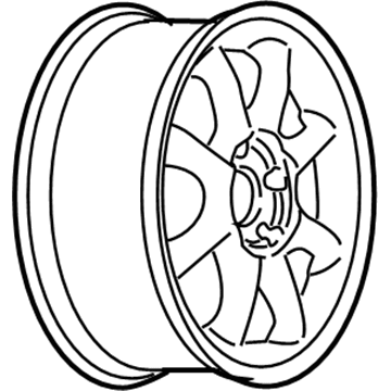 2004 Buick Rendezvous Spare Wheel - 12490109