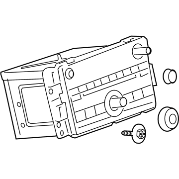 Chevy 25917936 Radio