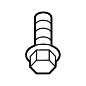 Chevy 11561075 Trailer Hitch Bolt