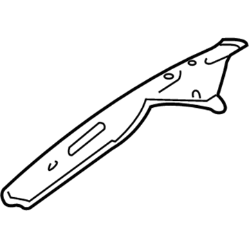 GM 10375809 Upper Rail, Front Passenger Side
