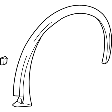GM 23240634 Flare, Front Passenger Side