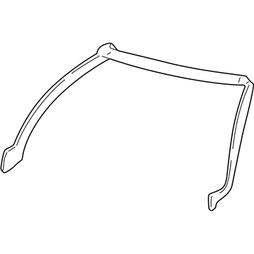 GM 10333466 Weatherstrip, Black
