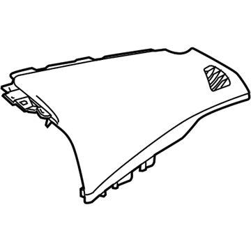 Cadillac 23382981 Upper Trim Panel
