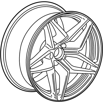 Chevy Spare Wheel - 23249225
