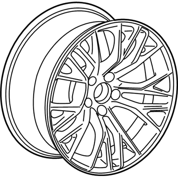 2016 Chevy Corvette Spare Wheel - 23267559