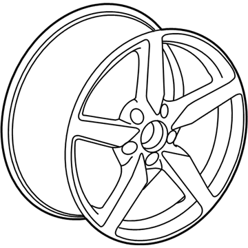Chevy Spare Wheel - 22959756
