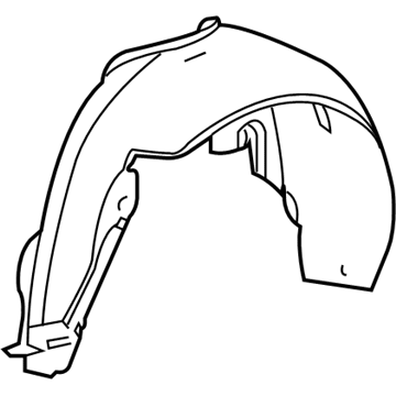 Buick Fender Splash Shield - 15241458