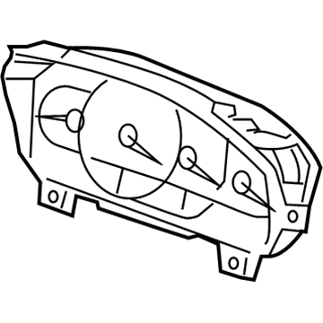 Cadillac SRX Speedometer - 25961448