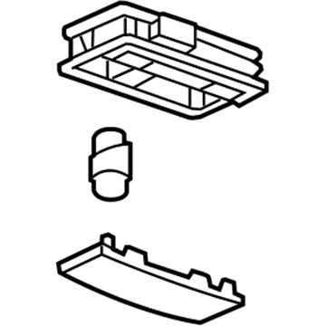 GM 22774330 Dome Lamp Assembly