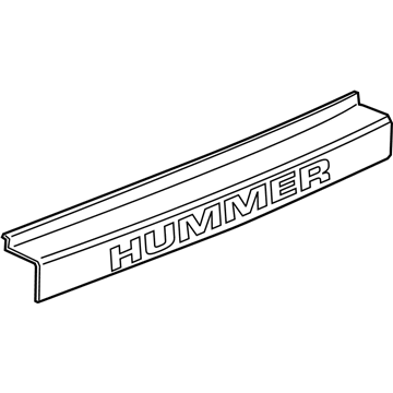 Hummer 12335667 Bumper Cover