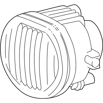 Pontiac Vibe Fog Light - 88974061