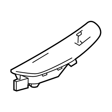 GM 42669036 Plate, Driver Side