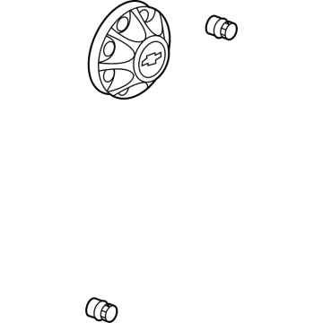 GM 84859647 Hub Cap