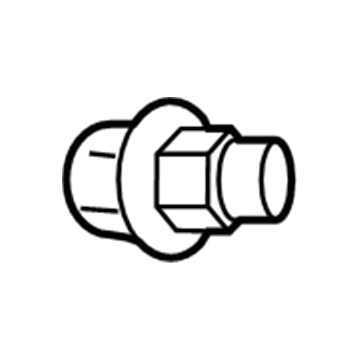 Chevy 9598708 Wheel Nut