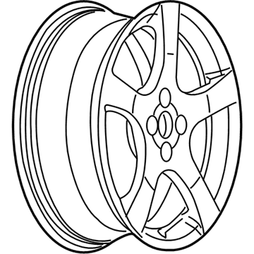 2008 Pontiac G5 Spare Wheel - 9595851