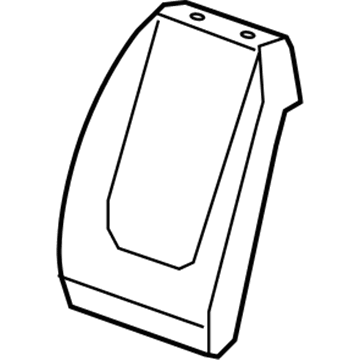 GM 20881410 Seat Back Cover, Driver Side