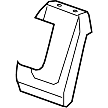2008 Saturn Aura Seat Cushion Pad - 20774370