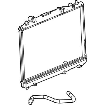 Cadillac Radiator - 19258628