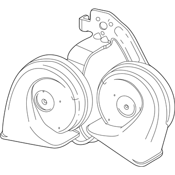 GM 94534015 Horn