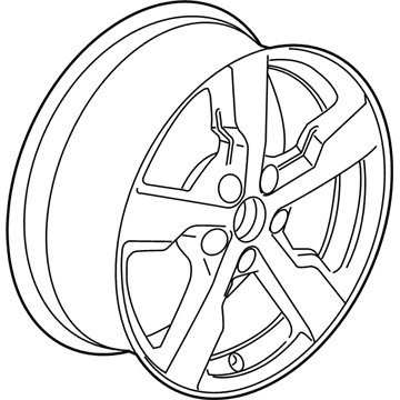 2015 Chevy Volt Spare Wheel - 22826571