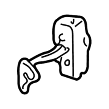 GM 25785843 Door Check, Rear Lower