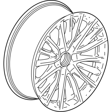 2023 Cadillac Escalade ESV Spare Wheel - 84258723