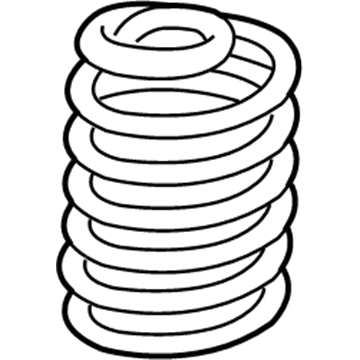 2008 Cadillac Escalade Coil Springs - 25978750