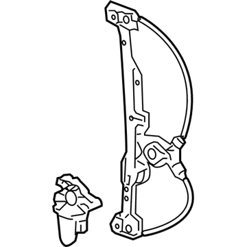 2006 Buick LaCrosse Window Regulator - 25980396