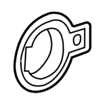 GM 25841076 Handle Bezel, Rear Passenger Side