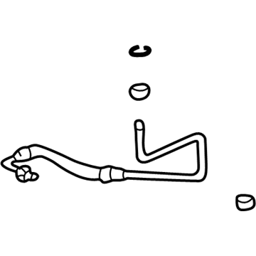 Chevy Oil Cooler Hose - 15748403