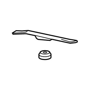 GM 84398049 Cross Bar, Front Passenger Side