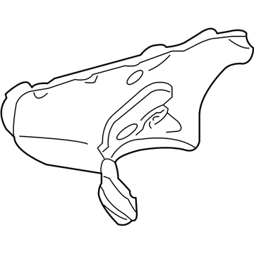 GM 12578647 Heat Shield