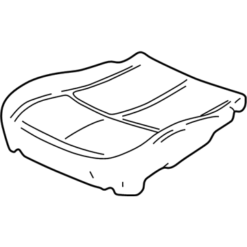 2001 Chevy Malibu Seat Cushion Pad - 16784849