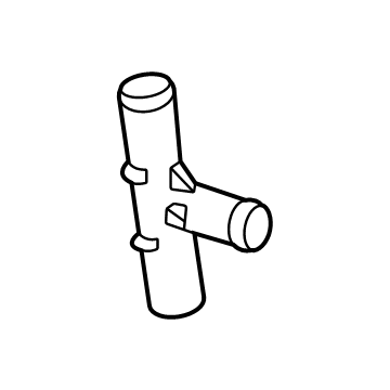 GM 55502525 Inlet Hose T-Connector