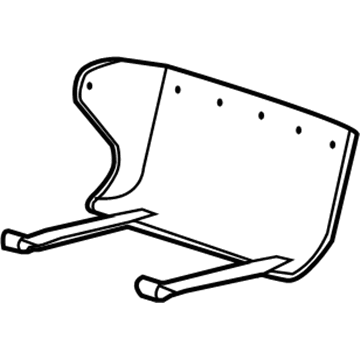 GM 22892481 Lower Cover, Front