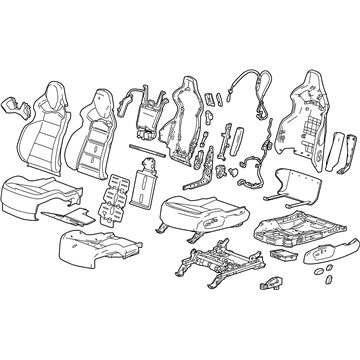 Chevy 23186046 Seat Assembly