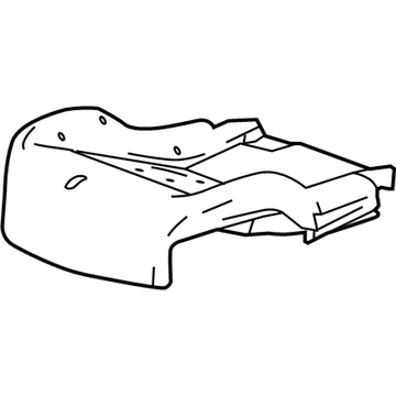 Chevy Seat Cushion Pad - 84010077