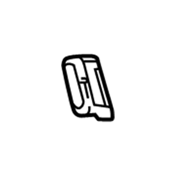 GM 23440915 Seat Belt Guide, Driver Side