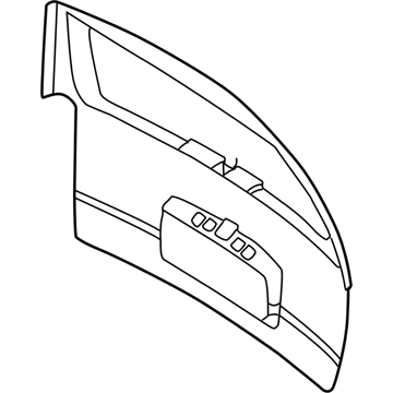 GM 12533569 Outer Panel, Rear