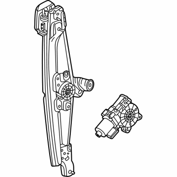 Chevy Trailblazer Window Regulator - 42702335