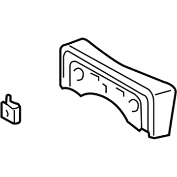 GM 88973377 License Bracket