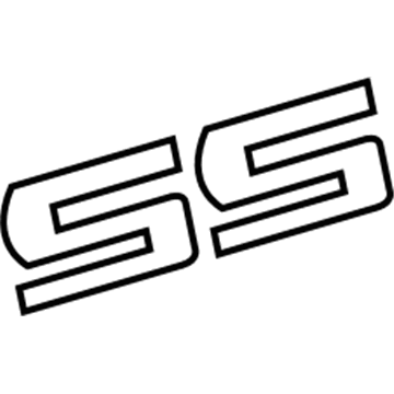GM 15211285 Emblem, Front