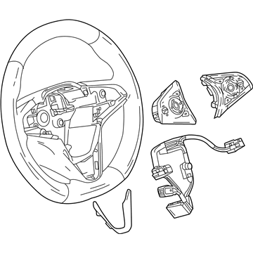 Buick Regal Sportback Steering Wheel - 84488240
