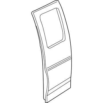 2000 Chevy Express 1500 Door Moldings - 15960359