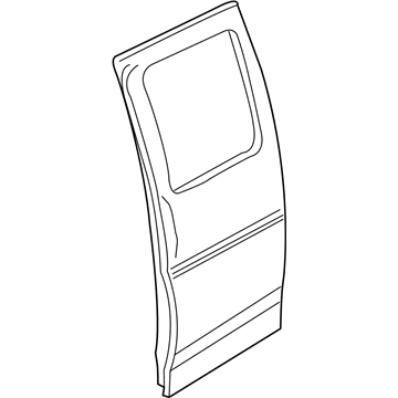 2000 Chevy Express 1500 Door Moldings - 15960360