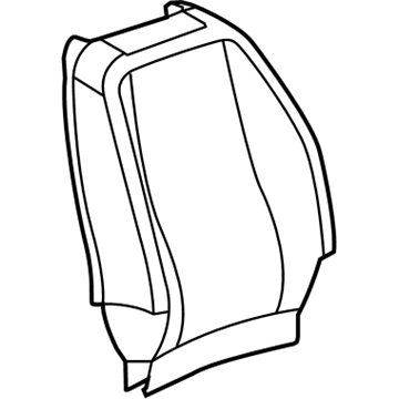 Chevy 20892539 Seat Back Cover