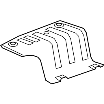 Chevy Spark Exhaust Heat Shield - 95918915