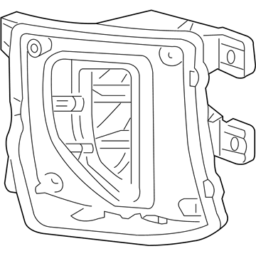 Chevy Silverado 1500 Fog Light - 84000614