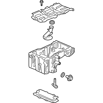 GM 12610145 Oil Pan